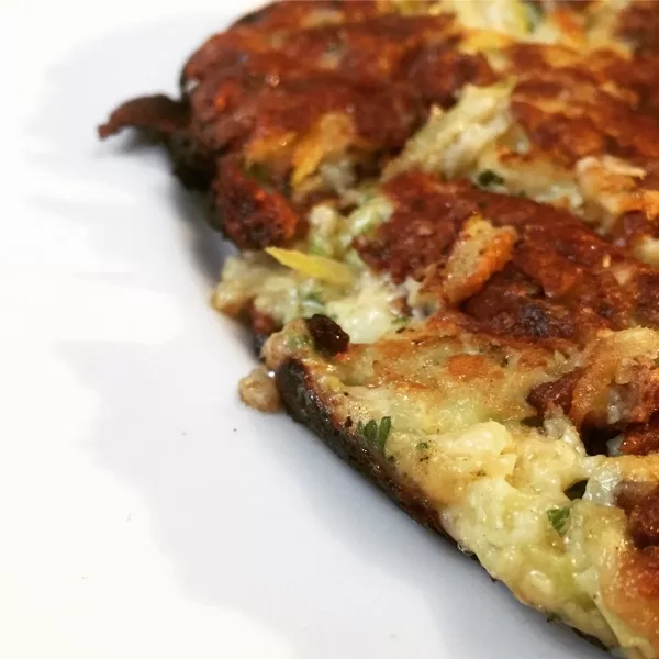 crêpes de courgettes soufflées